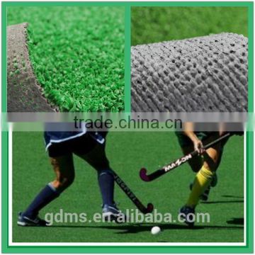 PE curved mesh synthetic artificial turf artificial grass for hocky field tennis gateball and rugby