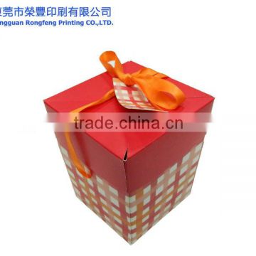 New design &beautiful decorative cement packing kraft paper bag