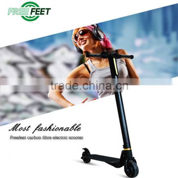 Factory price two wheel smart balance carbon fiber electric scooter with seat for adults