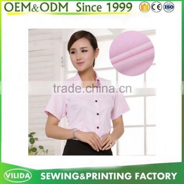 Customized cheap ladies branded shirts women branded Formal Shirt