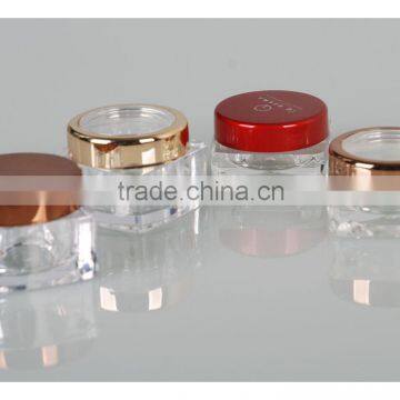 15ml PMMA plastic cream jar