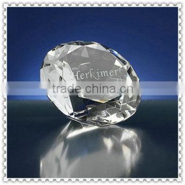 Plain Glass Clear Crystal Diamond For Promtional Gifts