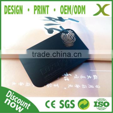 304 Stainless Steel metal barcode card/ metal business card/stainless steel cards