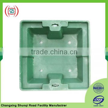 Resistance to fall off the subsided grass basin manhole covers hot sale