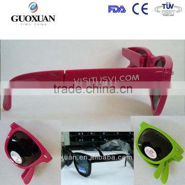 Wholesale Customization Cheap Folding Sunglasses foldable sunglasses