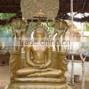 Polished Marble Buddha Statue