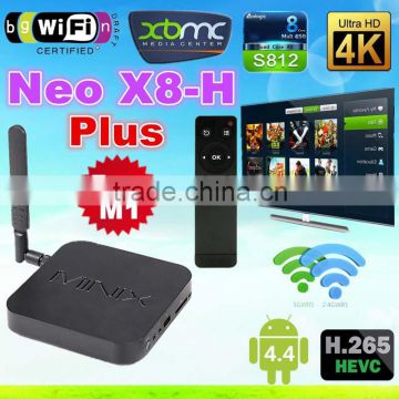 Minix NEO X8H PLUS Android 4.4 Quad 2G/16G Smart tv box set top box google tv box