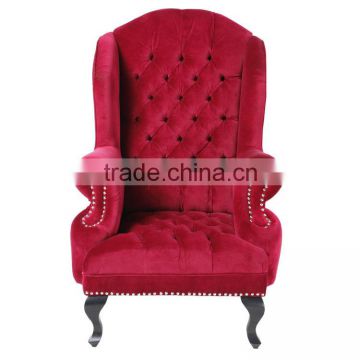 french style red wedding chair furniture for sale