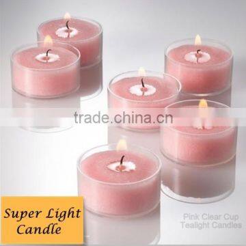 cheapest! colorful scent tealight candle from biggest candle factory in China