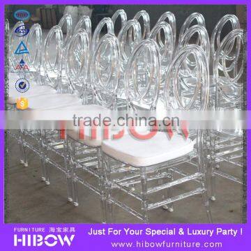 Hibow restaurant chairs for sale used, resin phoenix chair H004