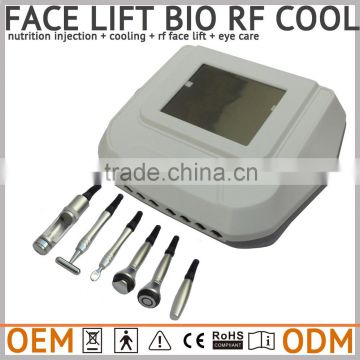 eye care cooling nutrition injection rf for face beauty device face lift