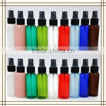 small plastic pump spray bottlel 100ml PET bottle with spaty cap