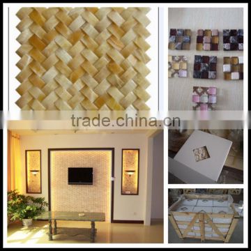 crystal color glass mosaic,marble mosaic,golden select glass and stone mosaic wall tiles