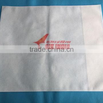 100% Polyester Pillow Cover, Disposable Pillow Cover with Customized logo