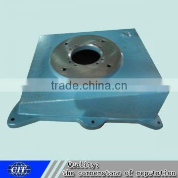 tank cover truck resin sand casting of ductile iron parts CNC machining