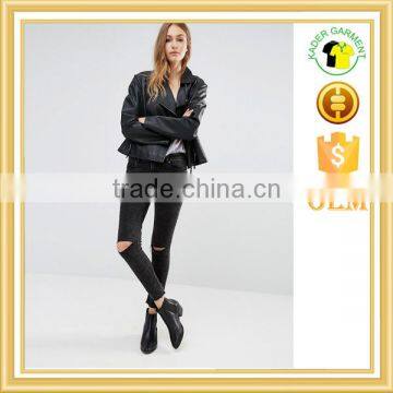 Fashion ladies jeans quality jeans leggings fashion washed out jeans