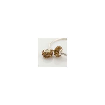 925 silver pendant jewelry pandora crystal bead#10