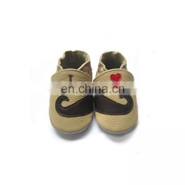 Hot sale animal prints baby footwear genuine leather toddler summer shoes