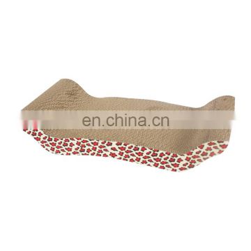 Customized high quilay cardboard cat scratcher pet supply