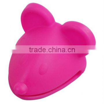 Mouse shape silicone adiabatic glove / Silicone Gloves