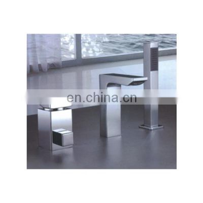 Three Pieces Set Warm and Cold Water Bathtub Faucet