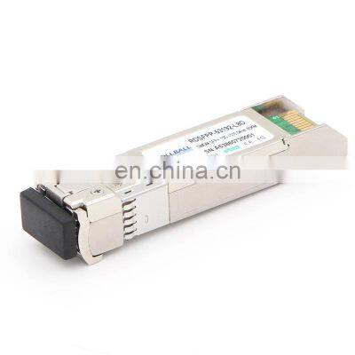 RoHS Compliant 10Gb/s SFP+ DWDM 100Ghz 80km Optical Transceiver