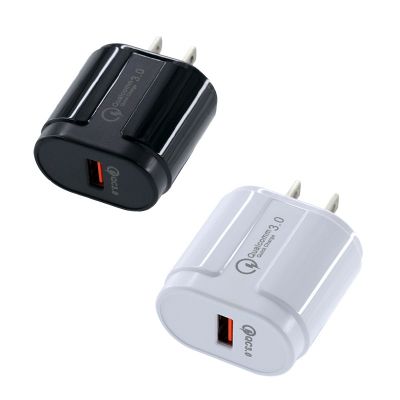 2022 Cheaper QC3.0 2A fast charge USB port wall charger phone USB adapter for iPhone for Xiaomi