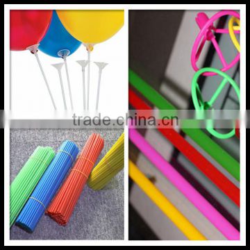 Different colors balloon stick and cup