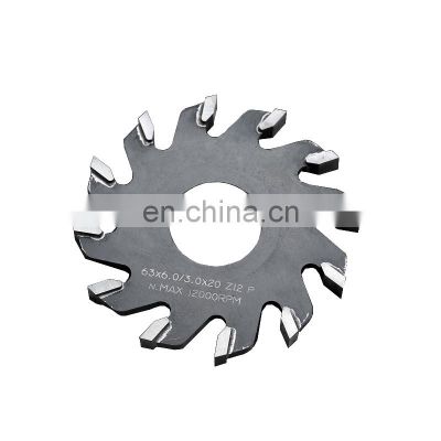 LIVTER 63mm carbide tipped t slot milling cutters / saw blade milling cutter for router mortising tenoning machine woodworking