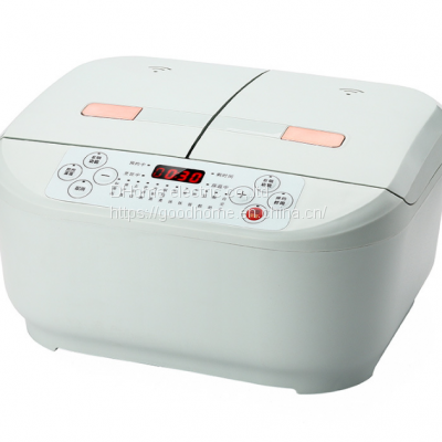 Double bile electric rice cooker household integrated double micro - pressure multi - function cooking cooker intelligent household electric rice cooker