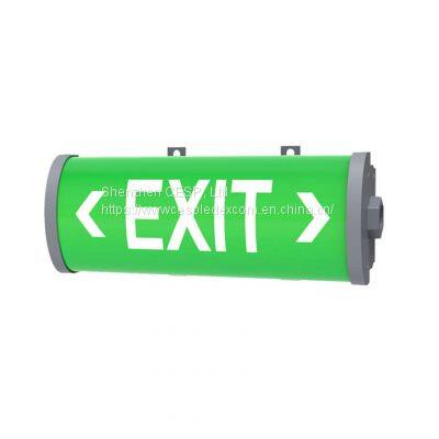 30w~75w Explosion Proof Emergency Exit Sign Light for Class 1 Division 1 & 2, Class II Divsion 1 & 2