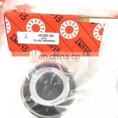 High quality 31.75*72*51.1mm HC207-20 bearing HC207-20 insert ball bearing HC207-20 machine bearing HC207-20