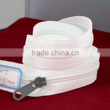 wholesale nylon zipper long chain in roll high quality