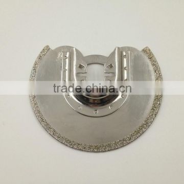 Semi-circular Diamond Coated Segment Oscillating Saw Blade