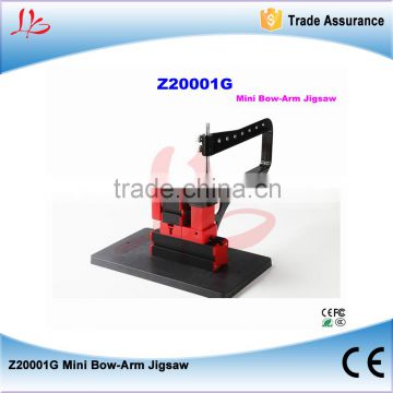 LY Z20001G Mini Bow Arm Jigsaw lathe machine,Allow straight and curve cutting
