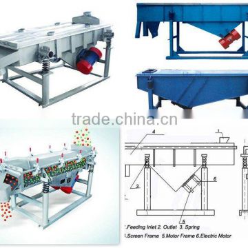 5 Layer Linear Vibrating Sieve For Dry Powder/Fine Sand