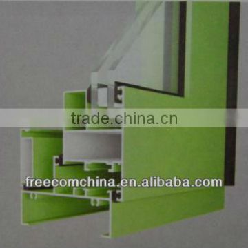 Good quality China factory price Aluminum Profile for Windows and Doors + raw material/anodize/powder coating+fabrication