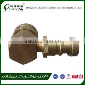 High quality 90 degree elbow brass 1/2 3/4 fitting