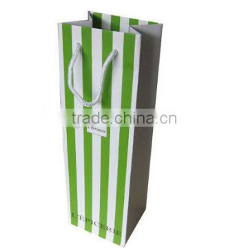 Cheapest wholesale paper wine bags for promotion