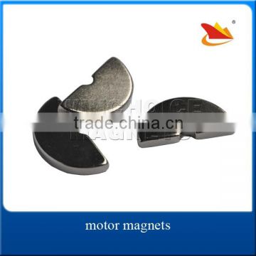 Neodymium Segment Magnets N33SH Customized For Permanent DC Motor