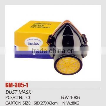 single cartridge chemical respirator