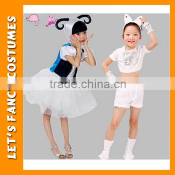 PGCC-2654 Sheep Animal Costume For Children girl's fancy stage cosplay costume wholesale