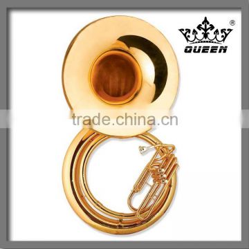 Brass instrument Gold lacquer sousaphone