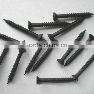 4.8X25 Black drywall screw for wood
