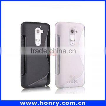 Wholesale price s line tpu soft utral thin case for lg g2