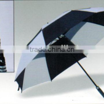 High quality windproof auto open straight Golf umbrella and ODM for Promotional and Branded Golf Umbrellas with straight handle