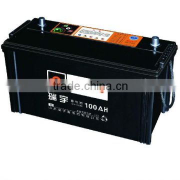 Hot Produce and Export Various Color Lead Acid Low Maintenance, Wet /MF or Dry Vehicle Battery