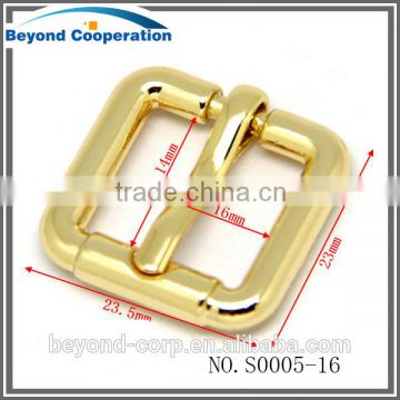 simple but elegant high end shoe buckle guangdong gold buckle