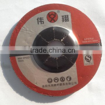 CHINA 105*6*22 double net resin grinding wheel/polishing disc