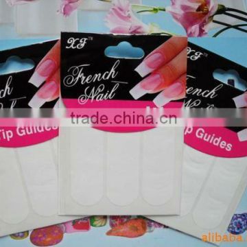 French Nail Tip Guides ( colorful card package) Nail care Guides / nail art guides